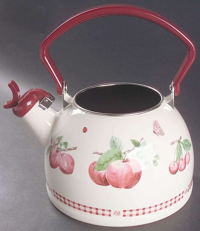 Delicious Metal Whistler Kettle No Lid by Pfaltzgraff-1