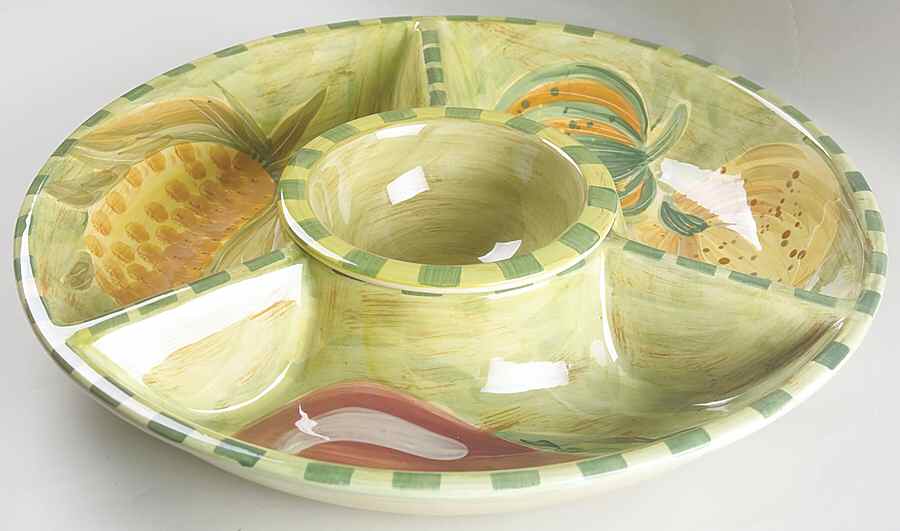 Central Market (2 Piece) Chip & Dip Set by Pfaltzgraff-1