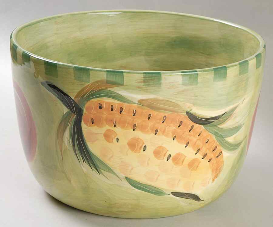 Central Market 10" Round Deep Bowl by Pfaltzgraff-1