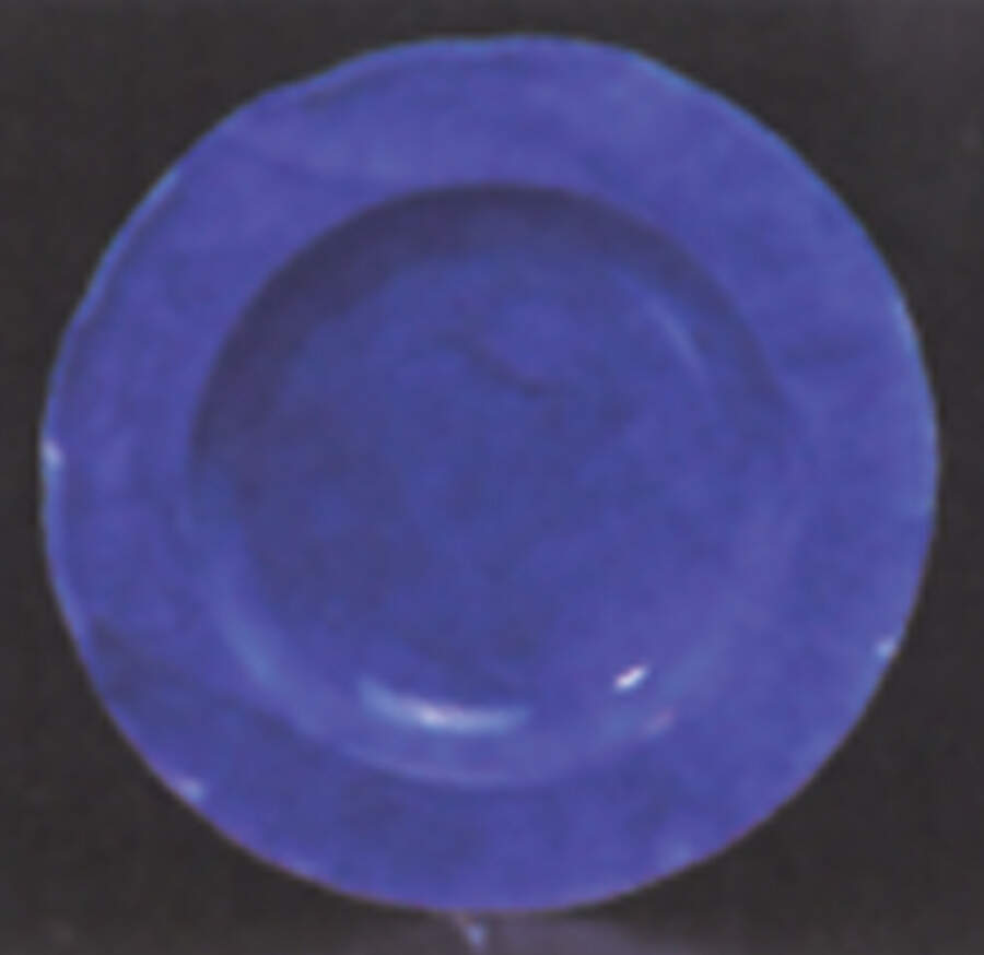 Onde Blu (Blue) 15" Chop Plate (Round Platter) by Presenttense-1