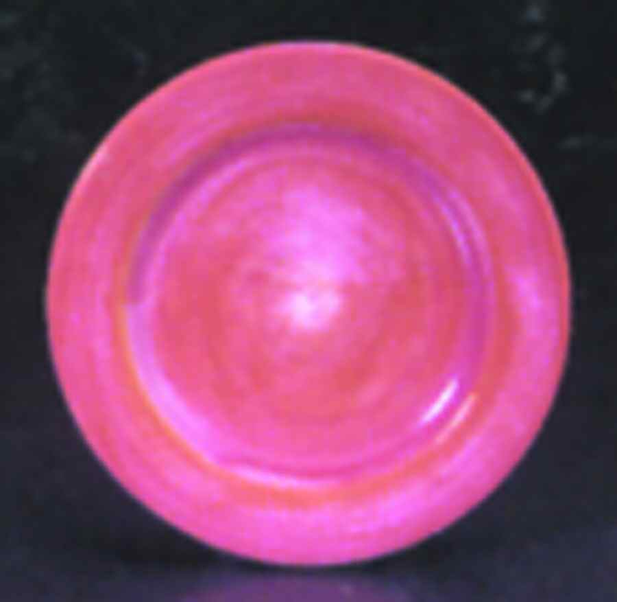Stripes and Dots Red Salad Plate by Presenttense-1