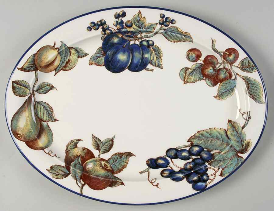 Macintosh 17" Oval Serving Platter by Pier 1-1