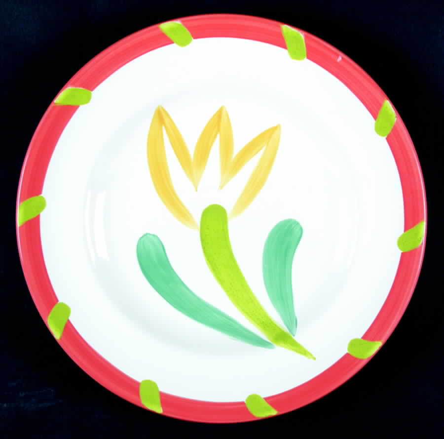 Coquette Red Dinner Plate by Presenttense-1