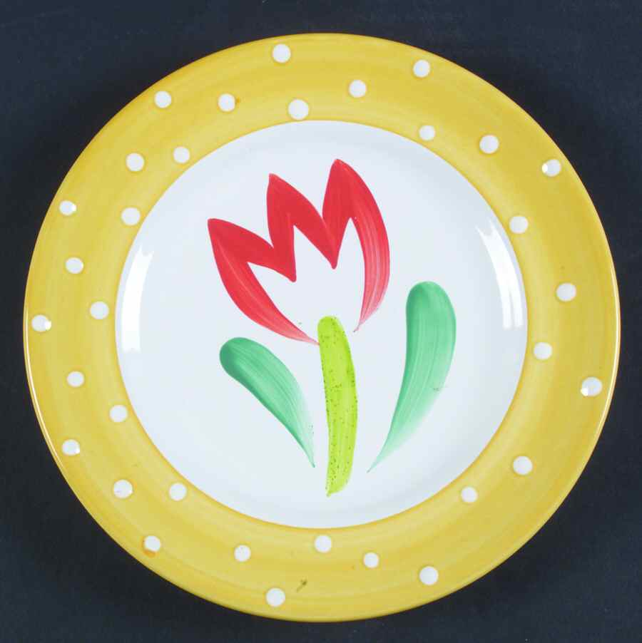 Coquette Red Salad Plate by Presenttense-1