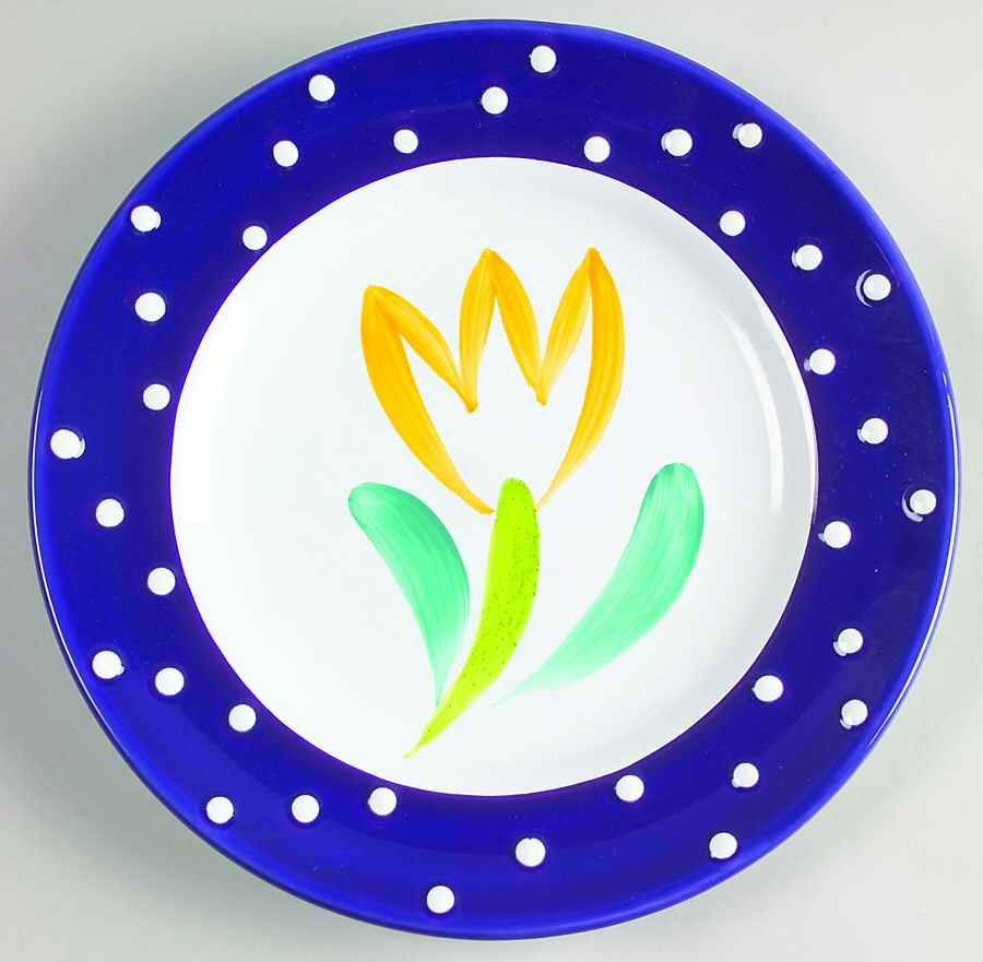 Coquette Yellow Salad Plate by Presenttense-1