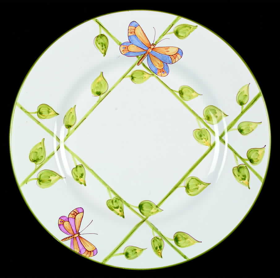 Butterfly Arbor Dinner Plate by Presenttense-1
