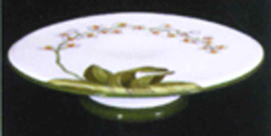 Orchid Garden (Accessories) Footed Cake Plate by Presenttense-1