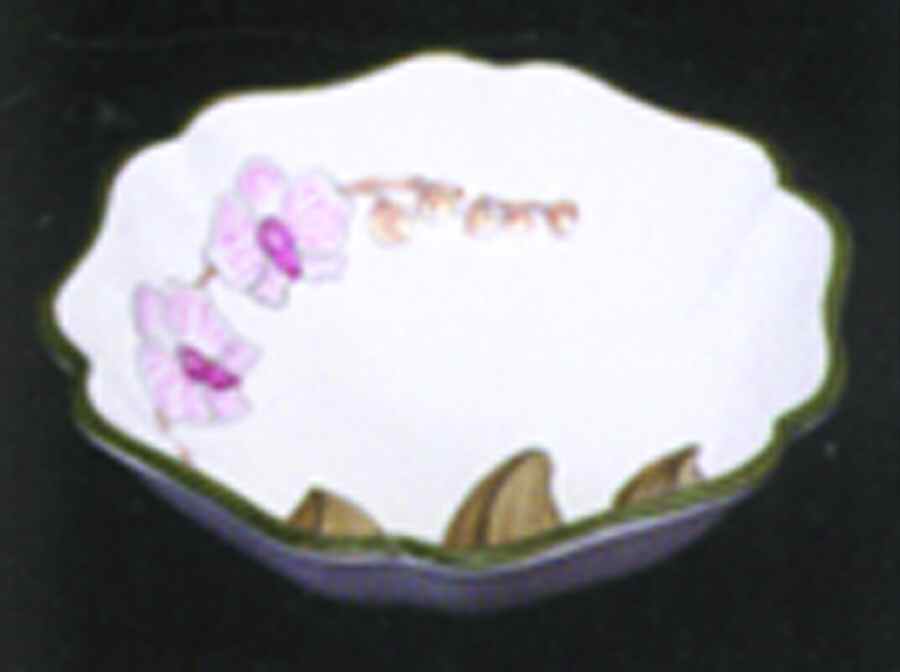 Orchid Garden (Accessories) 12" Large Salad Serving Bowl by Presenttense-1