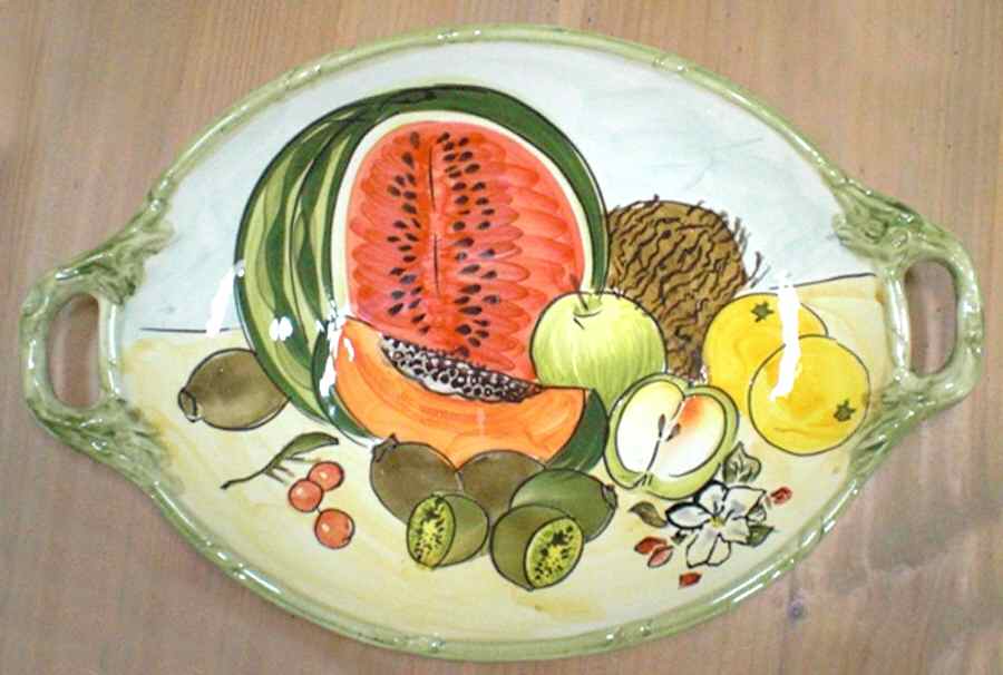 Colada 22" Oval Serving Platter by Presenttense-1