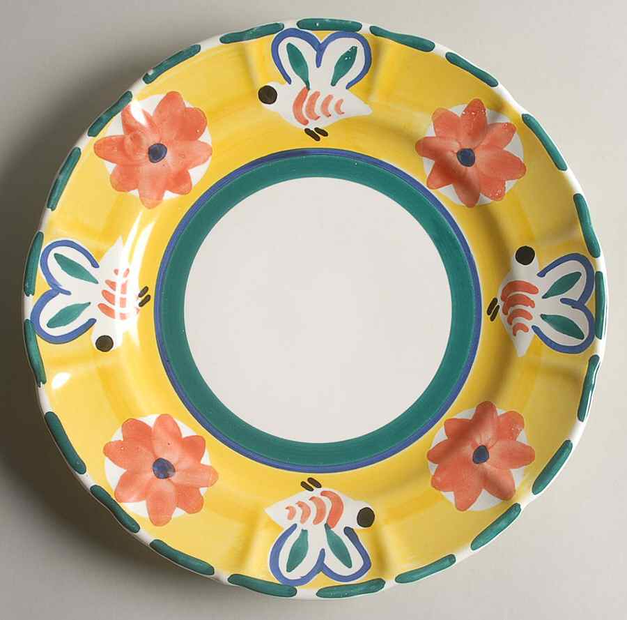 Garden Animal Service Plate (Charger) by Pottery Barn China-1