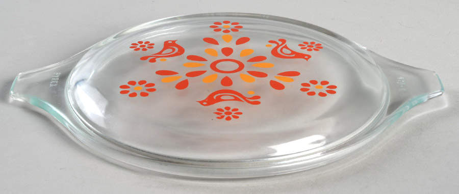 Friendship Lid for 1 Qt Round Casserole by Pyrex-1
