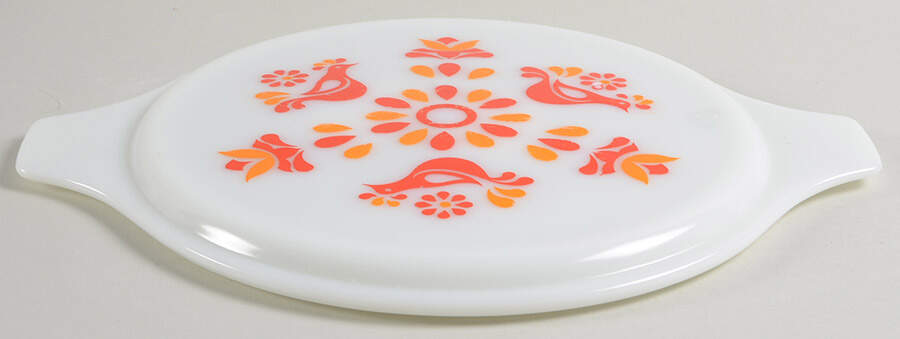 Friendship Lid for 2.5 Qt Round Casserole by Pyrex-1