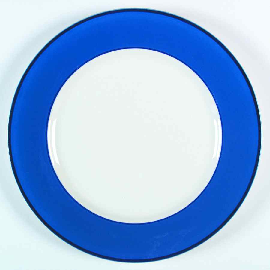 Spa Medium Blue (Rim) Dinner Plate by Pagnossin-1