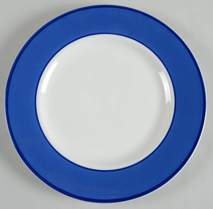 Spa Medium Blue (Rim) Salad Plate by Pagnossin-1
