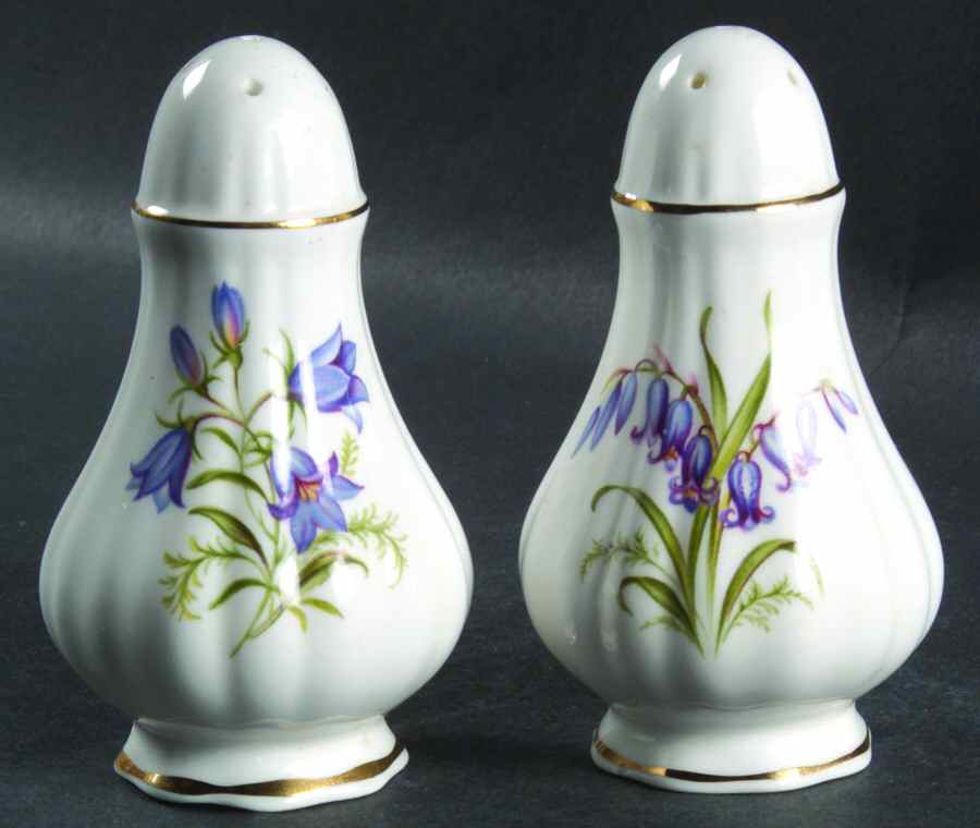 English Flowers (No Flower Name On Back) Salt & Pepper Set by Paragon-1