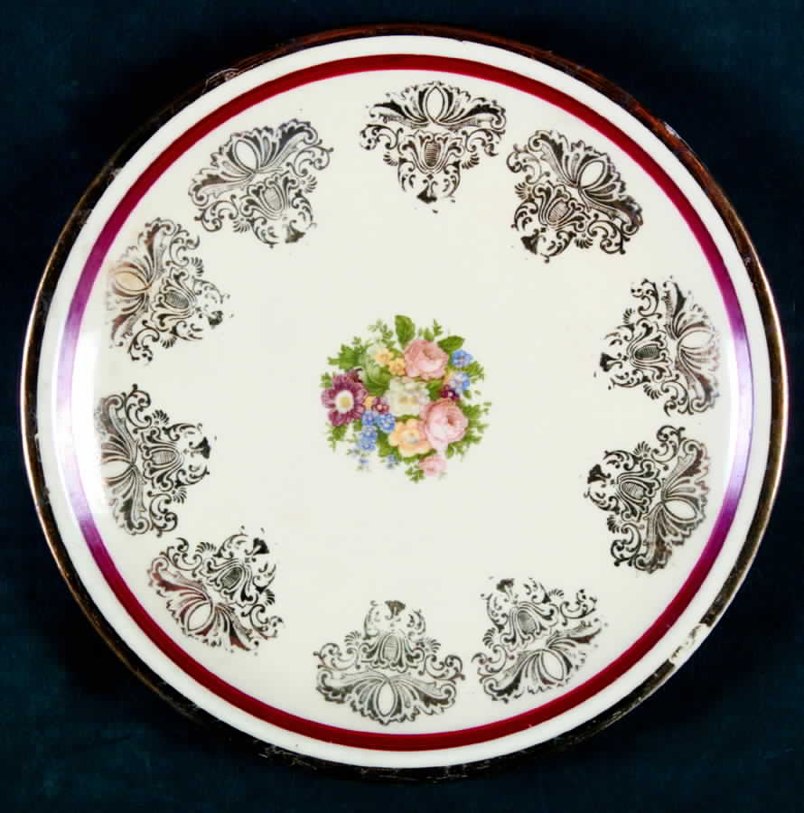 PCP196 Salad Plate by Paden City-1