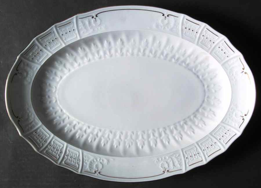PIR98 16" Oval Serving Platter by Pirkenhammer-1
