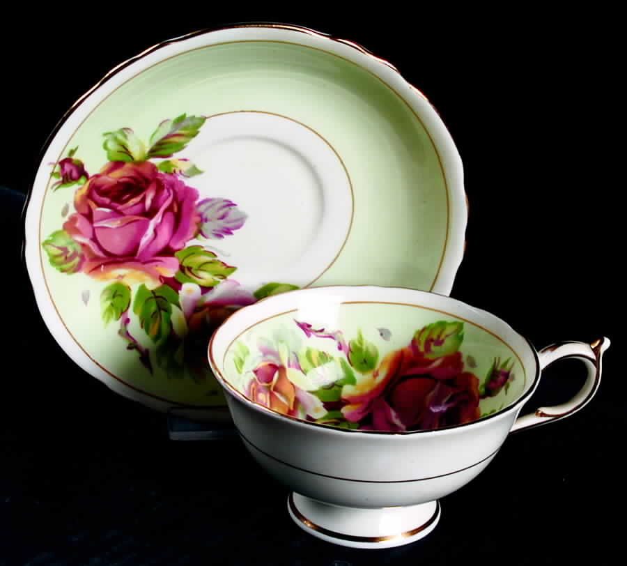 A662-8 Footed Cup & Saucer Set by Paragon-1