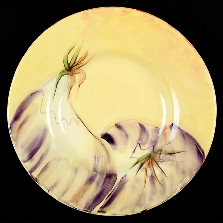 Sausalito Vegetable Garden Large Rim Soup Bowl by Pottery Barn China-1
