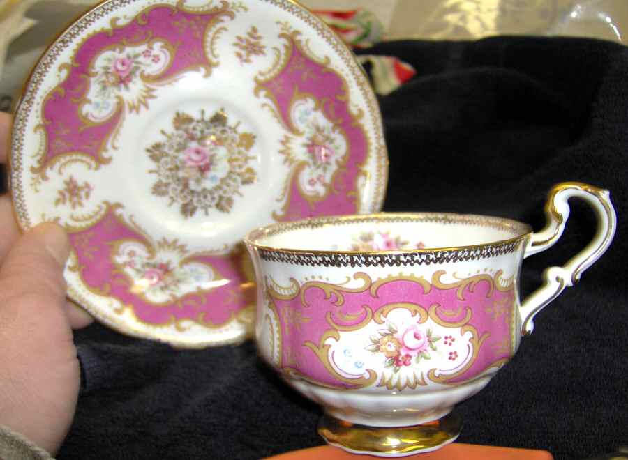 PAR94 Footed Cup & Saucer Set by Paragon-1