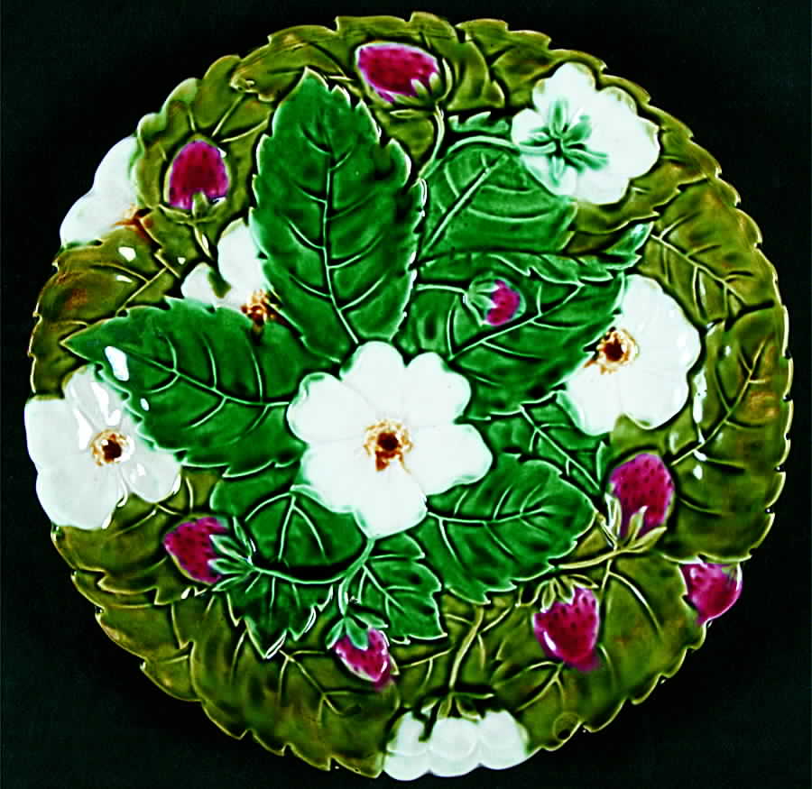 PVF3 Luncheon Plate by PV-France (Peasant Village)-1