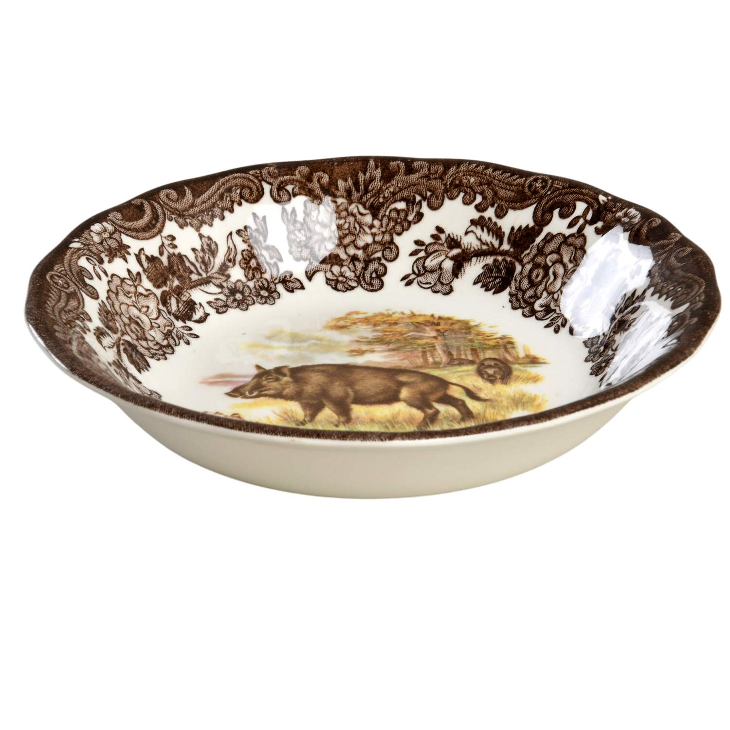Game Series (Animals) Fruit/Dessert (Sauce) Bowl by Palissy-1