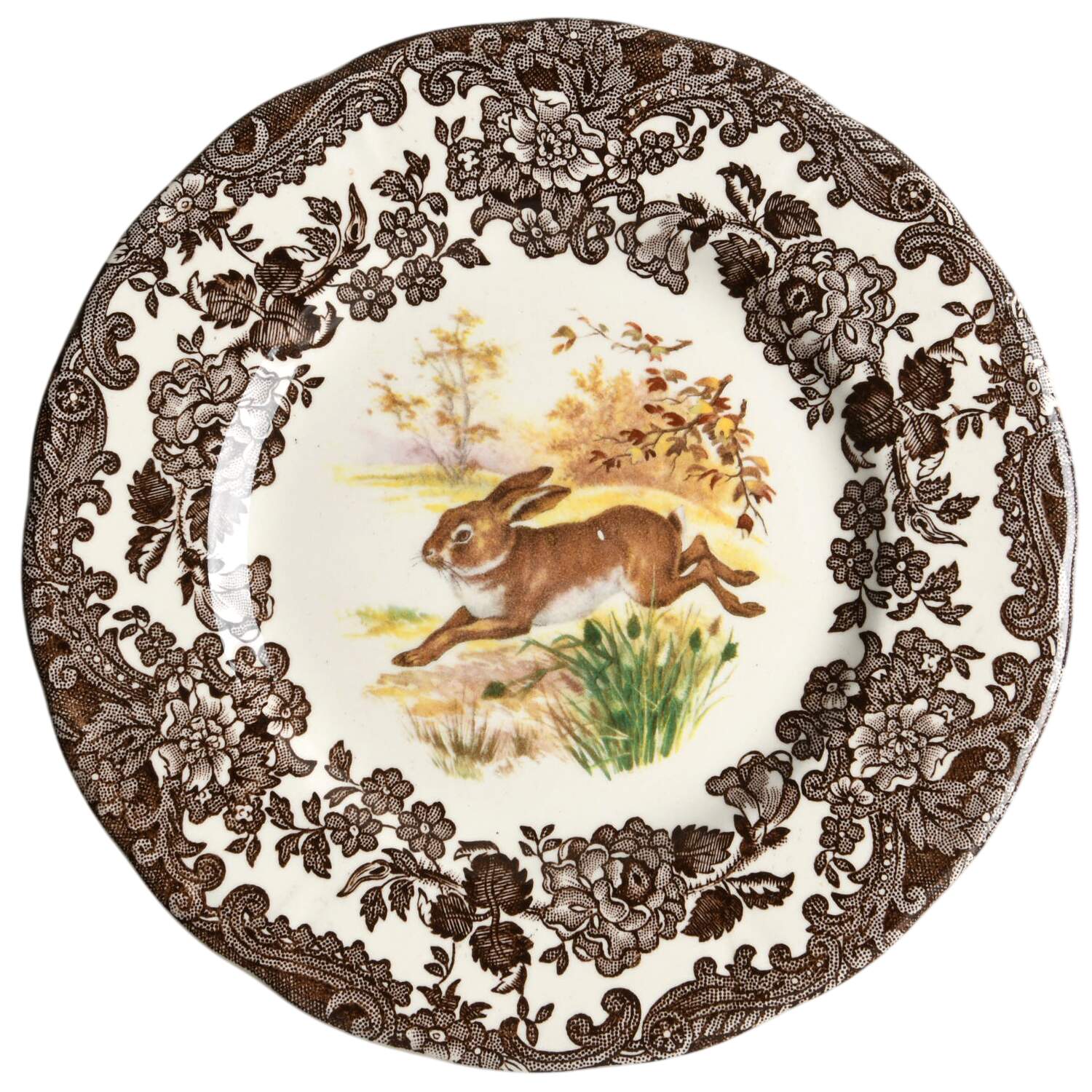 Game Series (Animals) Bread & Butter Plate by Palissy-1