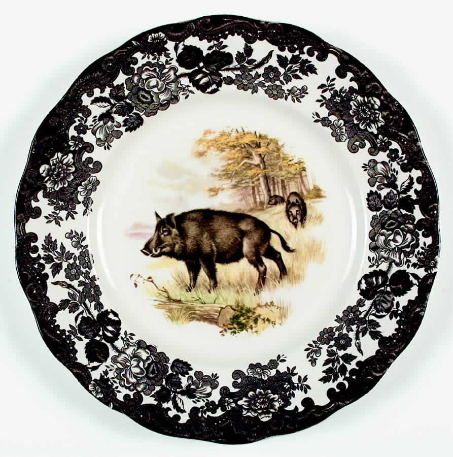 Game Series (Animals) Dinner Plate by Palissy-1