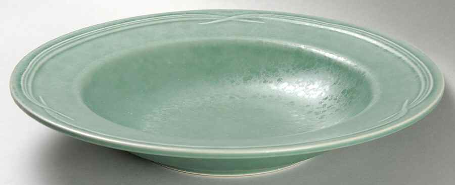 Water's Edge Seafoam Large Rim Soup Bowl by Pfaltzgraff-1