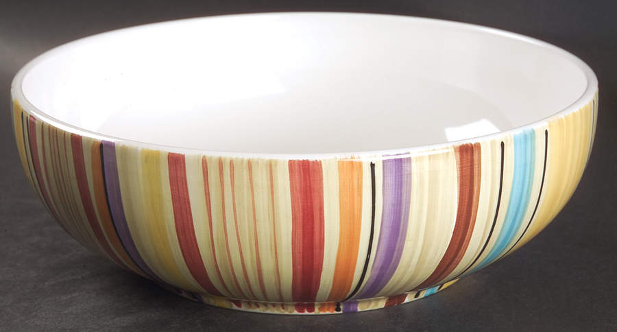 Equator 11" Large Salad Serving Bowl by Pfaltzgraff-1