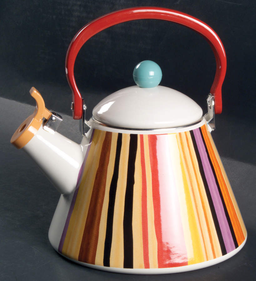 Equator Metal Whistler Kettle & Lid by Pfaltzgraff-1