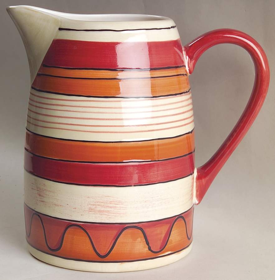 Hot Salsa 80 Oz Pitcher by Pfaltzgraff-1