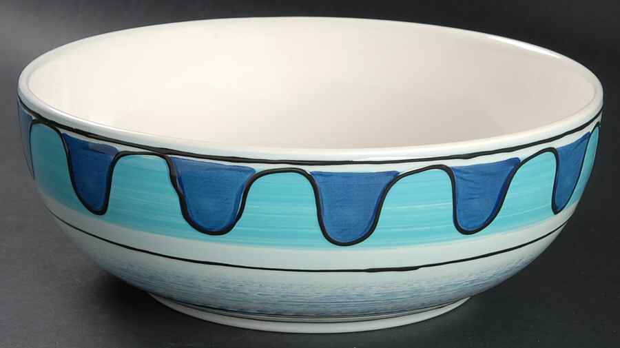 Cool River 9" Round Vegetable Bowl by Pfaltzgraff-1