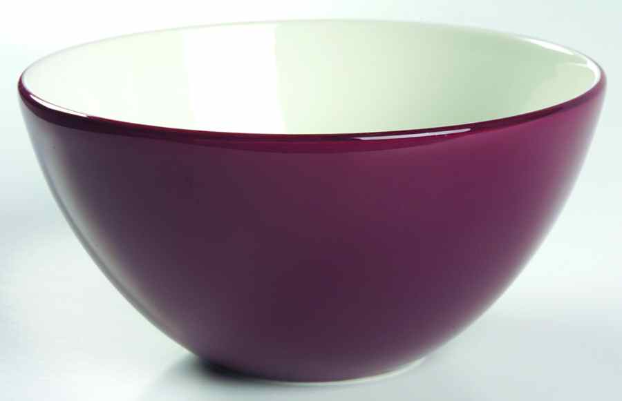 Spa Burgundy (Maroon Trim) Coupe Cereal Bowl by Pagnossin-1
