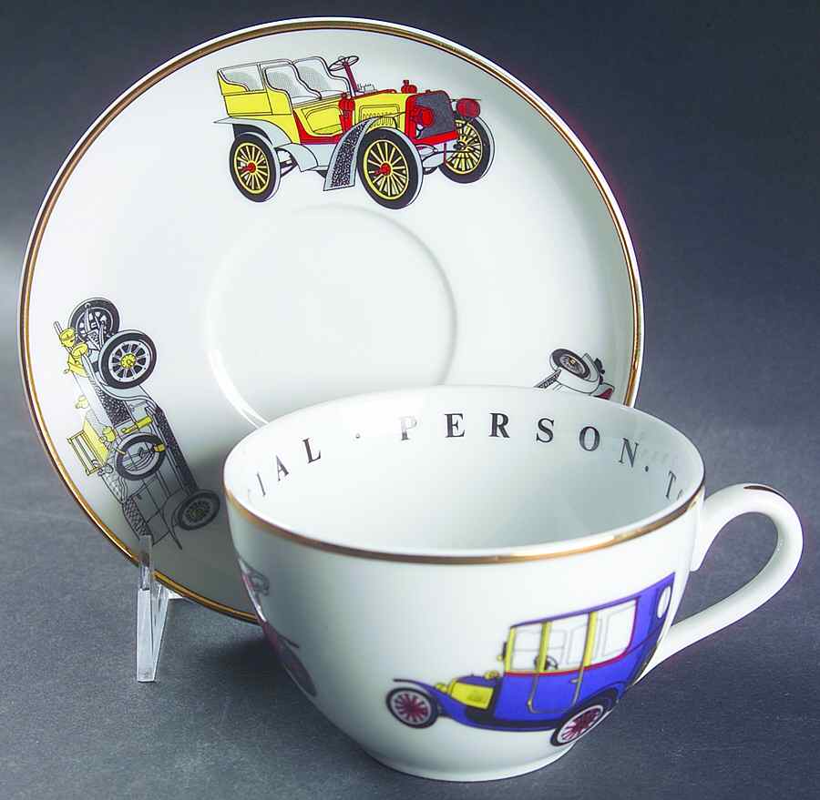 PRH3 Flat Cup & Saucer Set by Princess House-1
