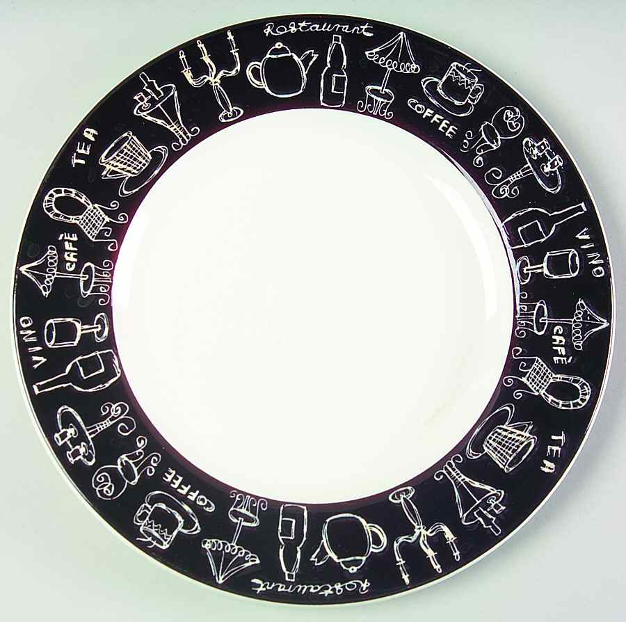 Cafe Soho Salad Plate by Pier 1-1