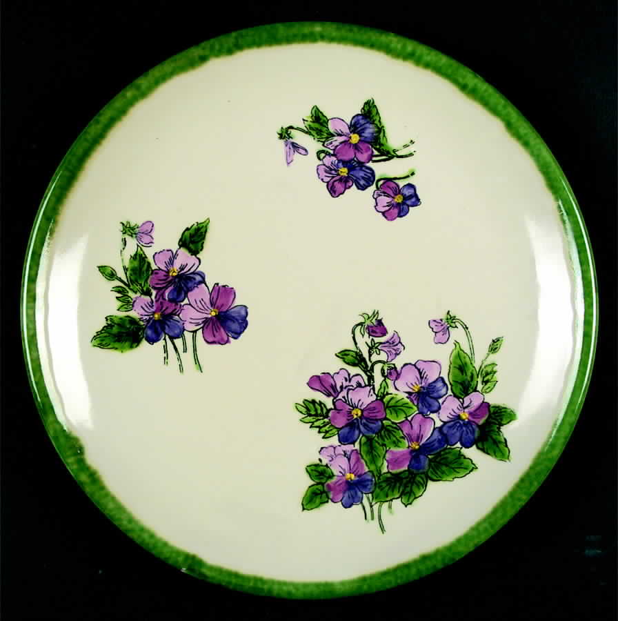 Vintage Violet Dinner Plate by Pacific Rim-1