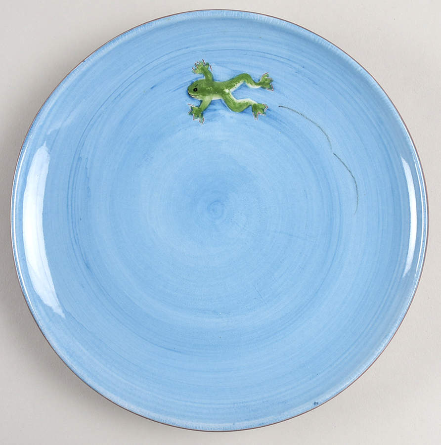 Frog Salad Plate by Pottery Barn China-1