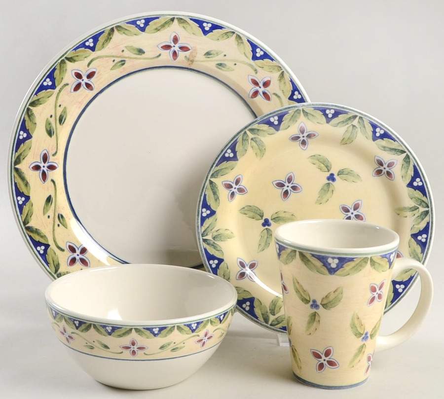 Sicily 4 Piece Place Setting by Pfaltzgraff-1