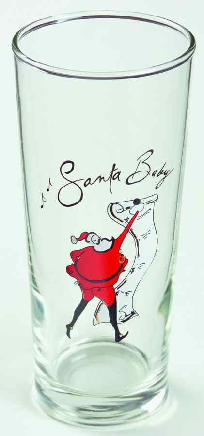 Santa Baby 14 Oz Glassware Tumbler by Pottery Barn China-1