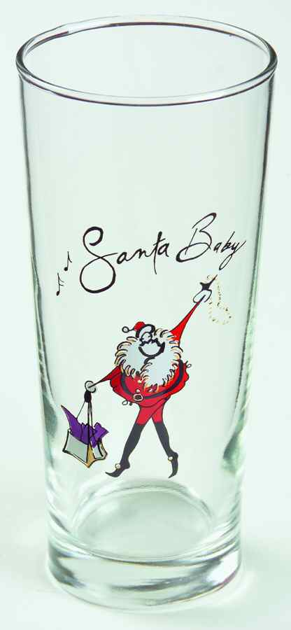 Santa Baby 14 Oz Glassware Tumbler by Pottery Barn China-1