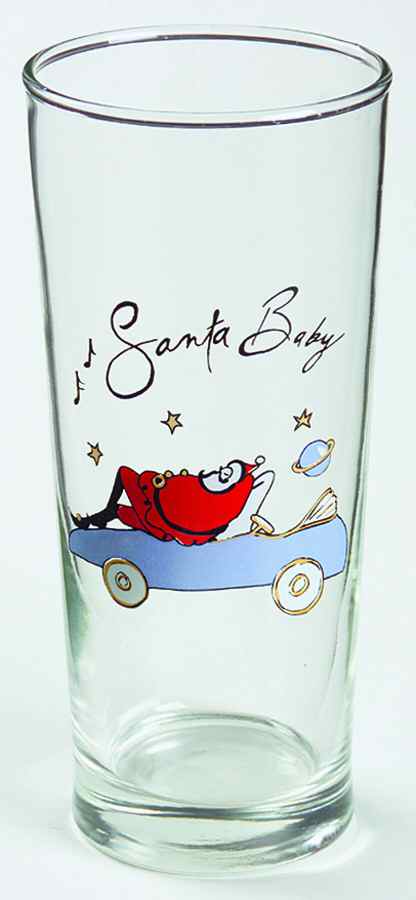 Santa Baby 14 Oz Glassware Tumbler by Pottery Barn China-1