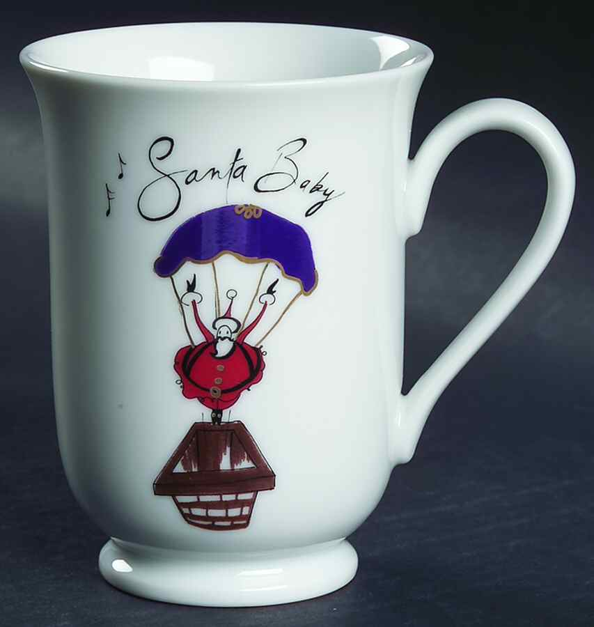Santa Baby Mug by Pottery Barn China-1