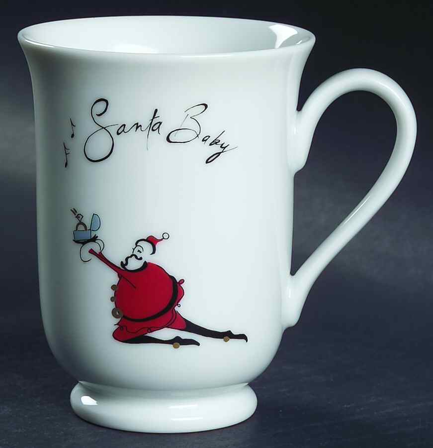 Santa Baby Mug by Pottery Barn China-1