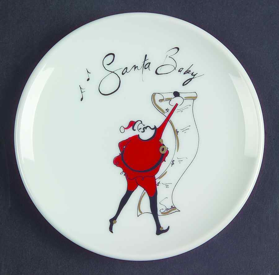 Santa Baby Coaster by Pottery Barn China-1