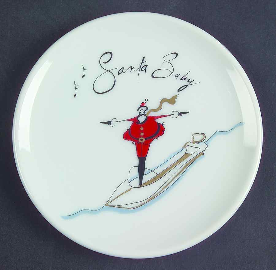Santa Baby Coaster by Pottery Barn China-1