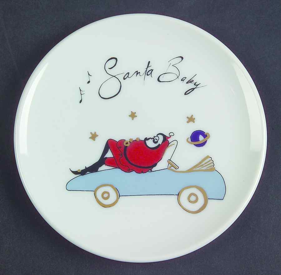 Santa Baby Coaster by Pottery Barn China-1