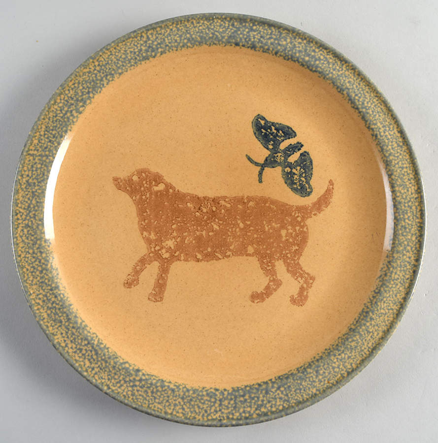 America (By Request 2004) Dog Service Plate (Charger) by Pfaltzgraff-1