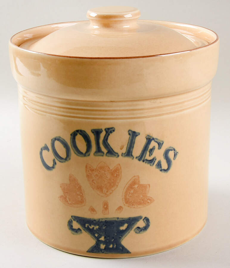 America (By Request 2004) Cookie Jar & Lid by Pfaltzgraff-1