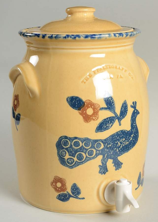 America (By Request 2004) Beverage Crock & Lid by Pfaltzgraff-1